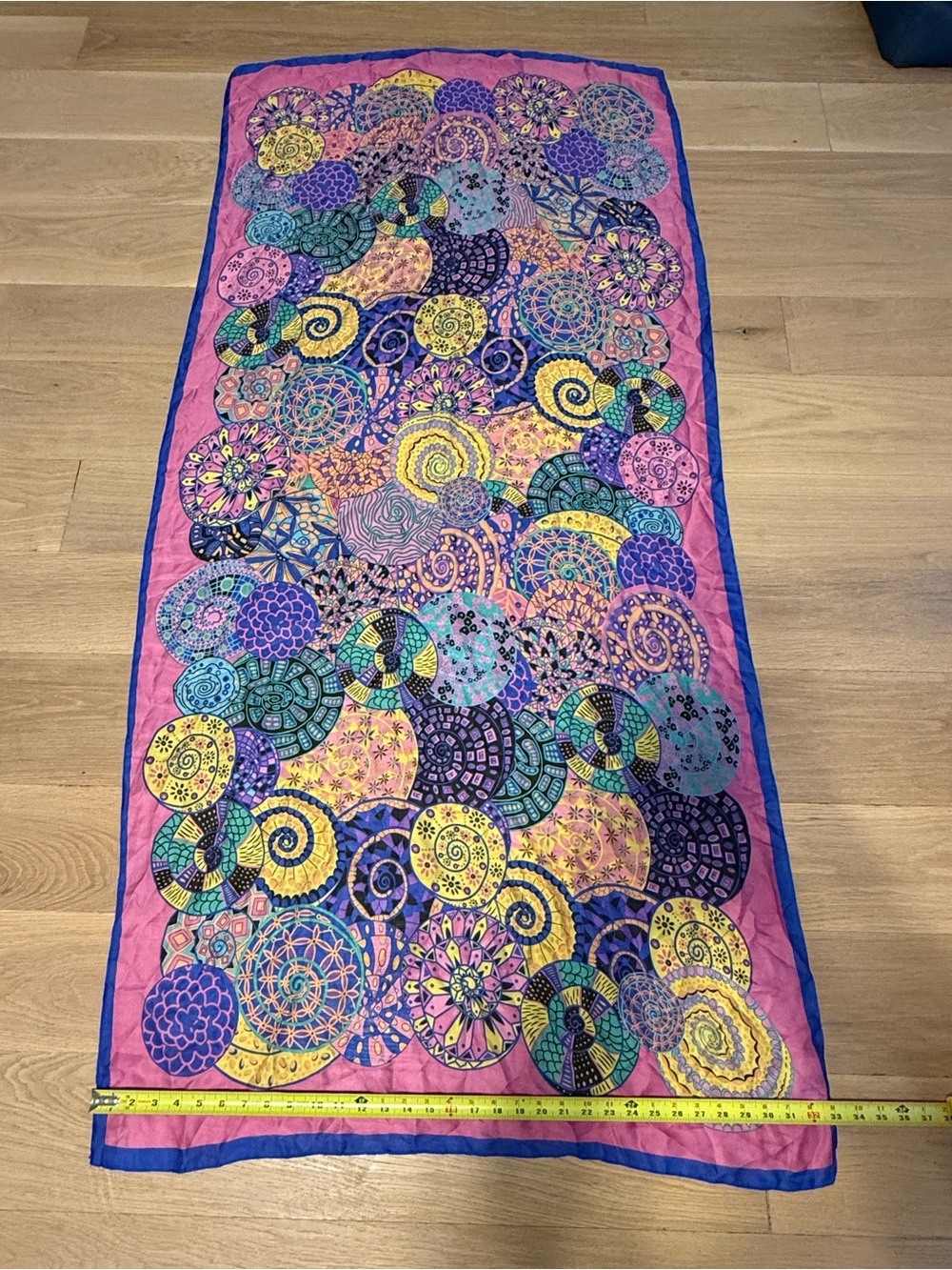 Hermès Rêves D'Escargot Snails’ Dream Silk Scarf 100% Silk